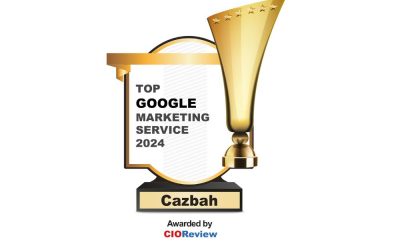 Cazbah Receives Prestigious Award From CIOReview: Top Google Marketing Service 2024